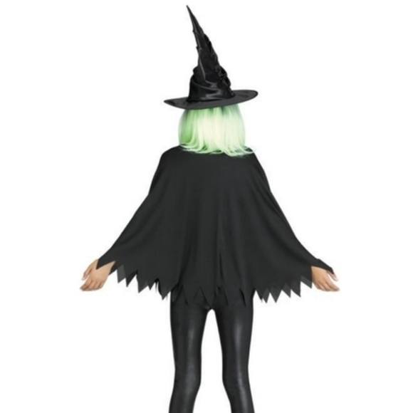 "You say WITCH like it's a bad thing" Costume Poncho Cape Easy Halloween Costume - Picture 3 of 4